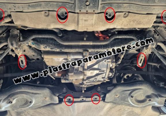 Protezione motore elettrico posteriore Tesla Model 3 AWD