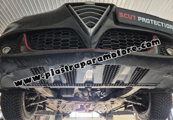 Piastra paramotore di acciaio Alfa Romeo Giulietta