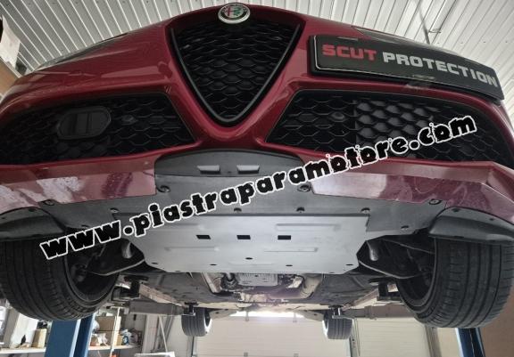 Piastra paramotore di acciaio Alfa Romeo Giulia