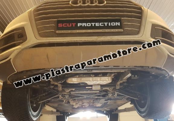 Piastra paramotore di acciaio Porsche Cayenne