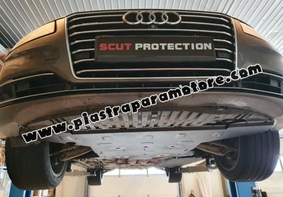 Piastra paramotore di acciaio Audi A8