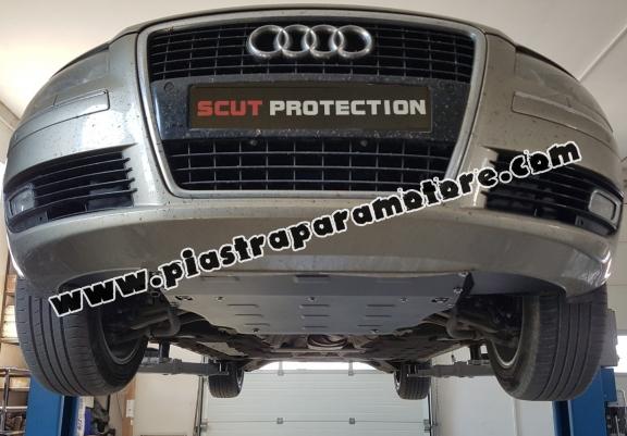 Piastra paramotore di acciaio Audi A8