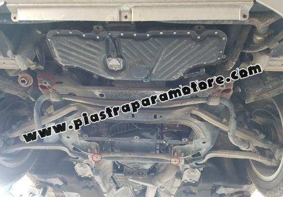 Piastra paramotore di acciaio Audi A8