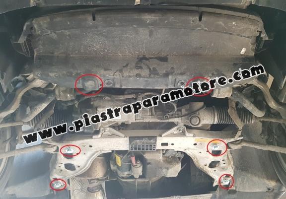 Piastra paramotore di acciaio BMW Seria 1 E81/E87/E82