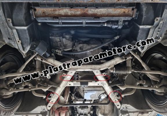 Piastra paramotore di acciaio BMW Seria5 E39