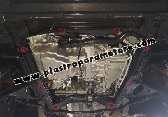 Piastra paramotore di acciaio Dacia Sandero