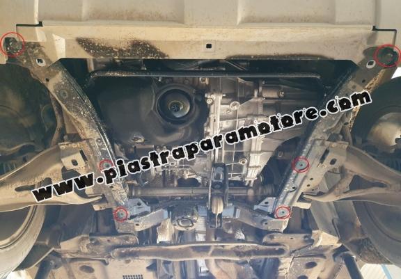 Piastra paramotore di alluminio Dacia Duster