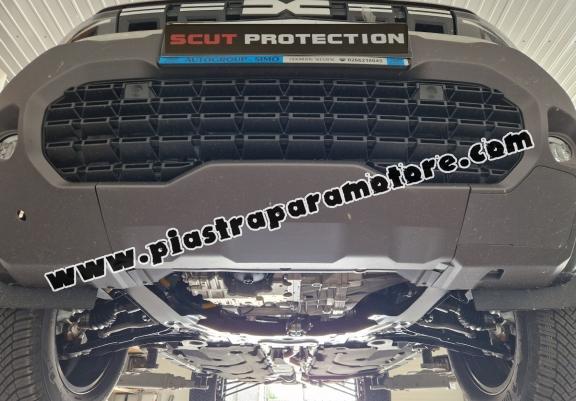 Piastra paramotore di acciaio Dacia Duster - 4x2 + 4x4