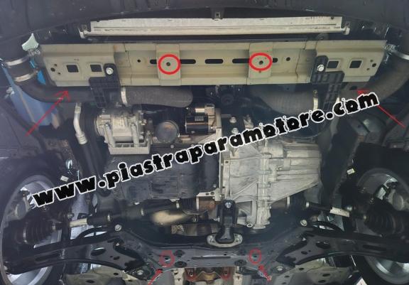 Piastra paramotore di acciaio Baic Beijing X35