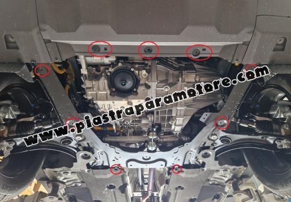 Piastra paramotore di acciaio Dacia Duster - 4x4