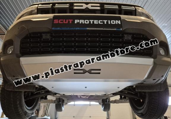 Piastra paramotore di acciaio Dacia Duster - 4x2