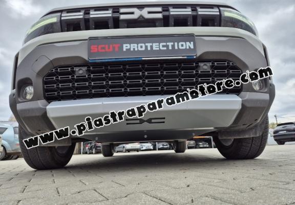 Piastra paramotore di acciaio Dacia Duster - 4x2