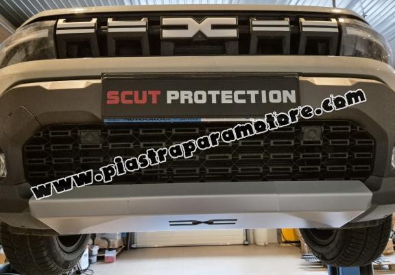 Piastra paramotore di acciaio Dacia Duster - 4x2