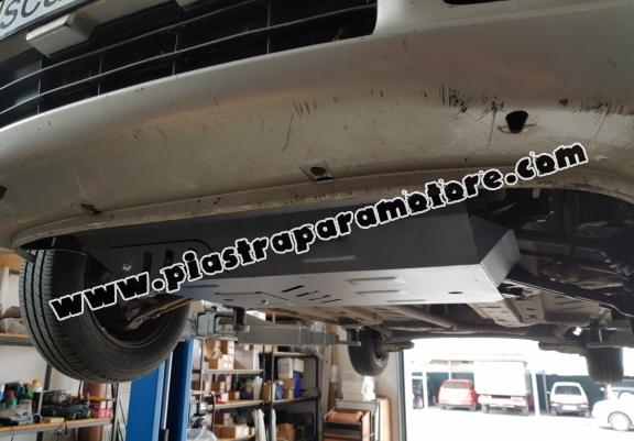 Piastra paramotore di acciaio Fiat Panda