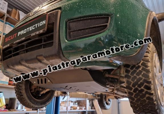 Piastra paramotore di acciaio Fiat Panda 4x4
