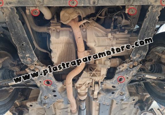 Piastra paramotore di acciaio Fiat Panda 4x4