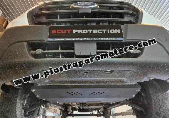 Piastra paramotore di alluminio Ford Transit Custom - FWD