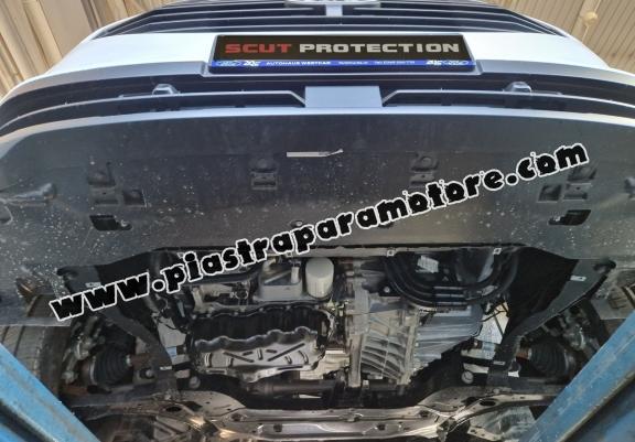 Piastra paramotore di alluminio Ford Transit Custom