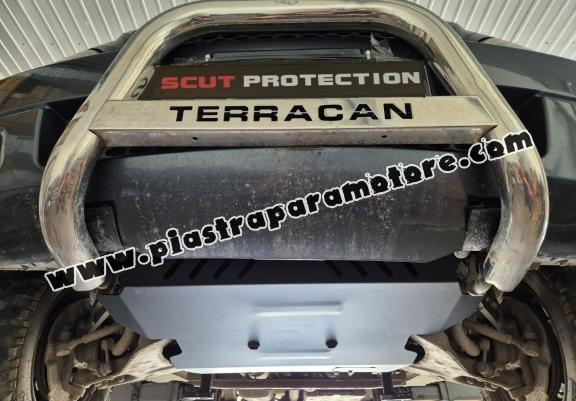 Piastra paramotore di acciaio Hyundai Terracan