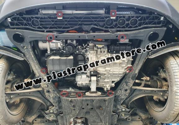 Piastra paramotore di acciaio Kia Sportage