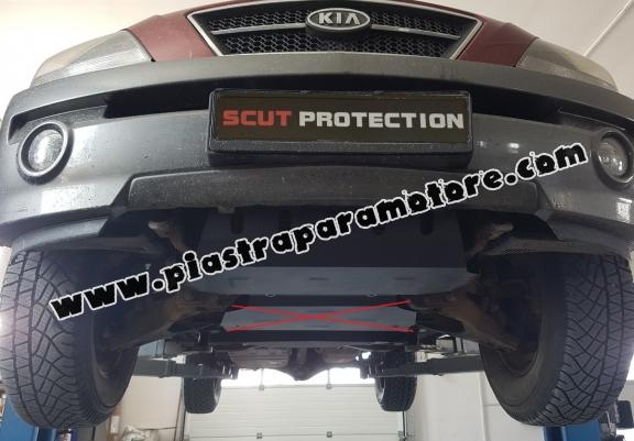 Piastra paramotore di acciaio Kia Sorento