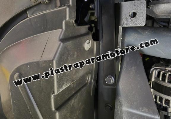 Piastra paramotore di acciaio Iveco Daily 7