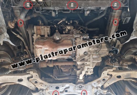 Piastra paramotore di acciaio Mazda 3