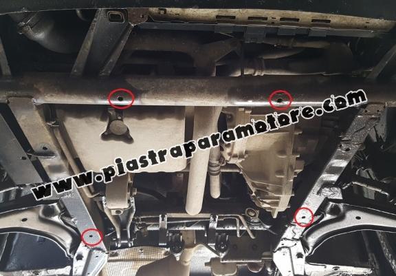 Piastra paramotore di acciaio Mercedes Vito