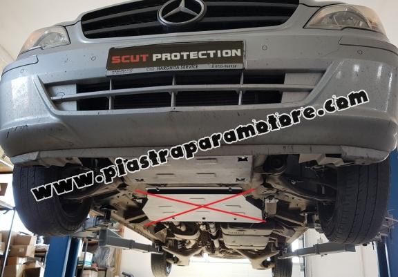 Piastra paramotore di acciaio Mercedes Viano W639 - 2.2 D 4x2, 4x4