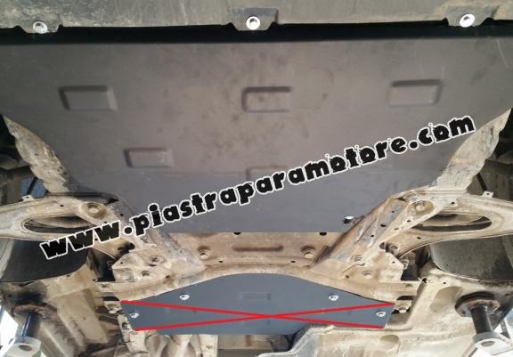 Piastra paramotore di acciaio Mercedes Vito W447, 4x2, 1.6 D