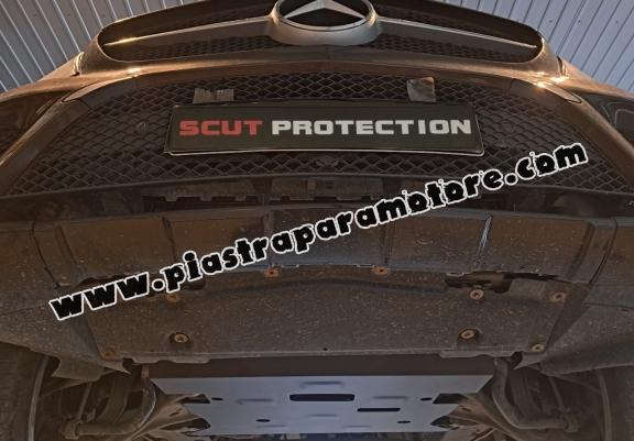 Piastra paramotore di acciaio Mercedes ML W166