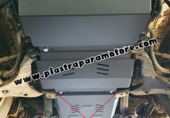 Piastra paramotore di acciaio Mitsubishi L 200