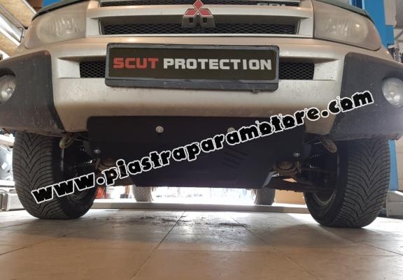 Piastra paramotore di acciaio Mitsubishi Pajero Pinin