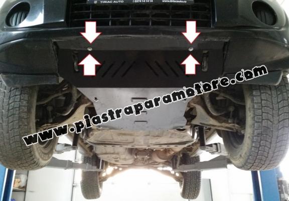 Piastra paramotore di acciaio Mitsubishi Pajero 4 (V80, V90)