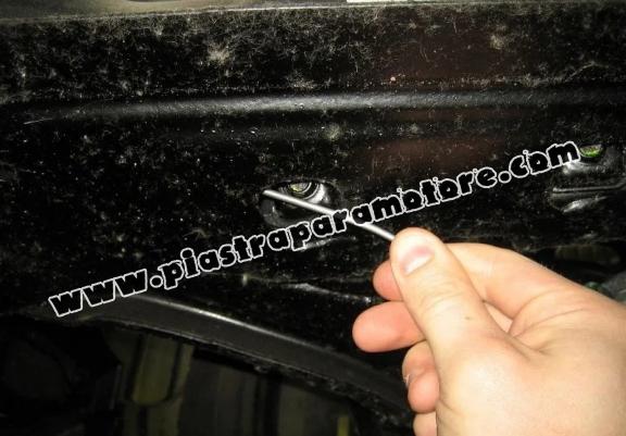 Piastra paramotore di acciaio Nissan Qashqai J10