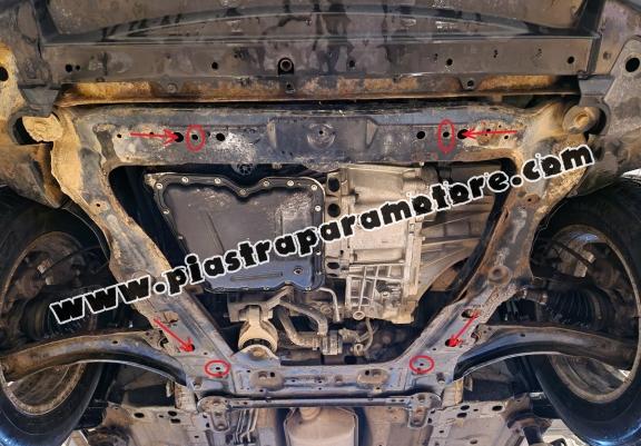 Piastra paramotore di acciaio Renault Koleos - Vers 2.0