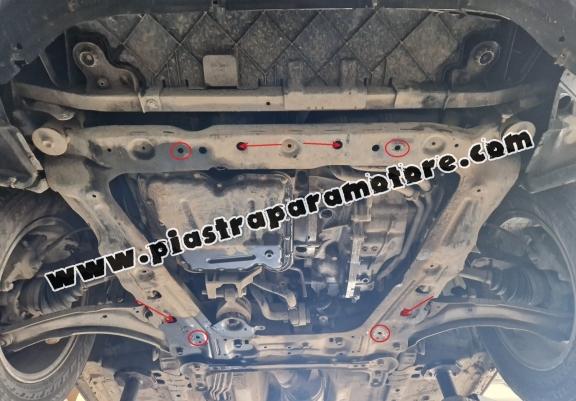 Piastra paramotore di acciaio Nissan Qashqai J10