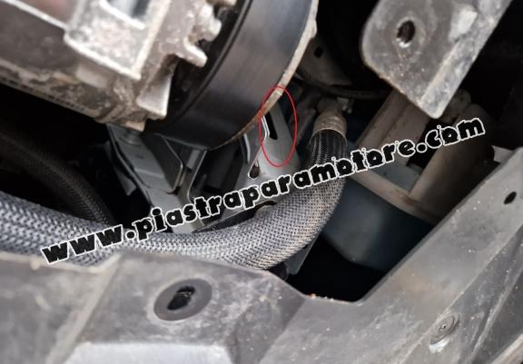 Piastra paramotore di acciaio  Nissan NV300