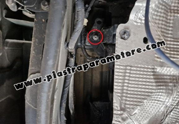 Piastra catalizzatore/cat lock di acciaio Renault Master 3