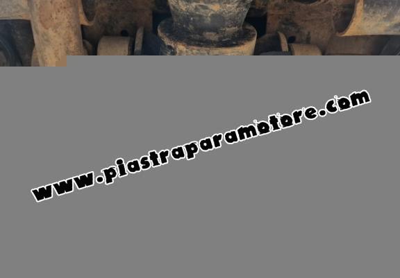 Protezione di acciaio per il differenziale Fiat Panda 4x4