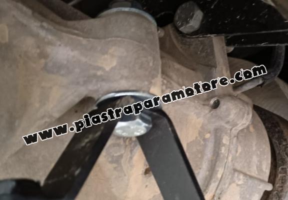 Protezione di acciaio per il differenziale  Dacia Duster 4x4