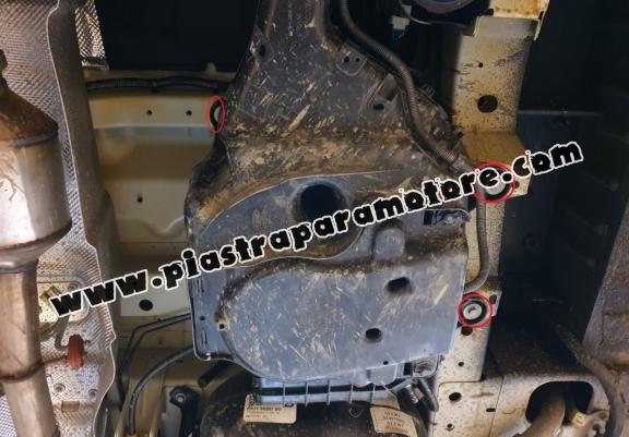 Protezione di acciaio per il AdBlue Ford Transit Custom