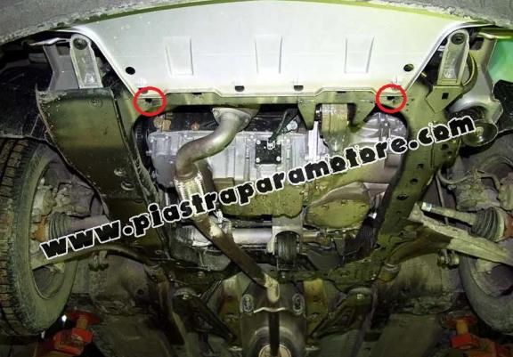 Piastra paramotore di acciaio Opel Vectra C