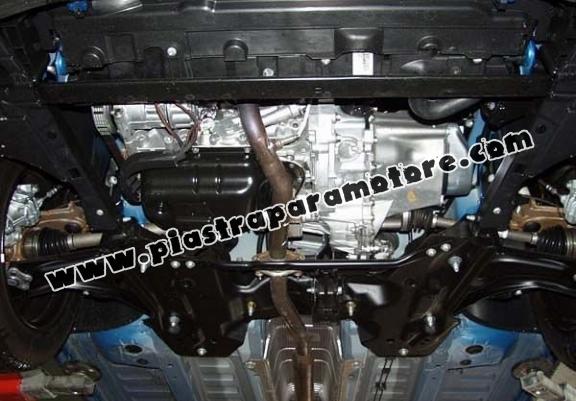 Piastra paramotore di acciaio Peugeot 207