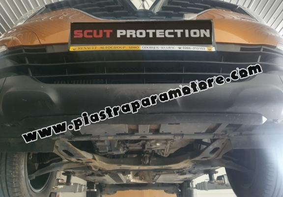 Piastra paramotore di acciaio Renault Modus