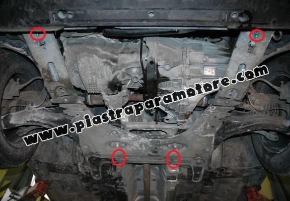 Piastra paramotore di acciaio Renault Scenic