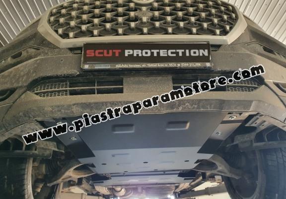 Piastra paramotore di acciaio SsangYong Rexton