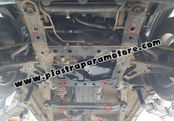 Piastra paramotore di alluminio Suzuki Grand Vitara 2