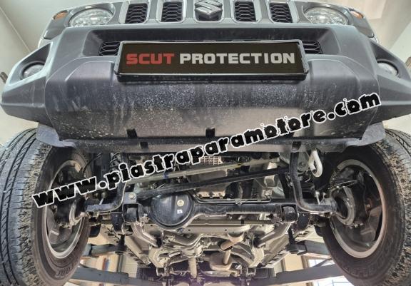 Protezione di acciaio per il  caso di trasferimento Suzuki Jimny - modello a 5 porte