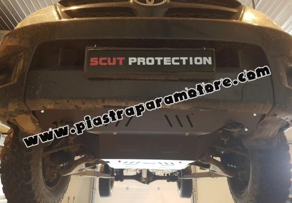 Piastra paramotore di acciaio Toyota Hilux